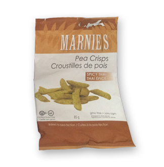 Croustilles de pois Marnie's Thai Épicé