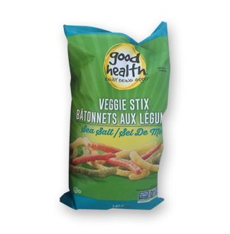 Veggie Bâtonnets aux légumes Sel de mer